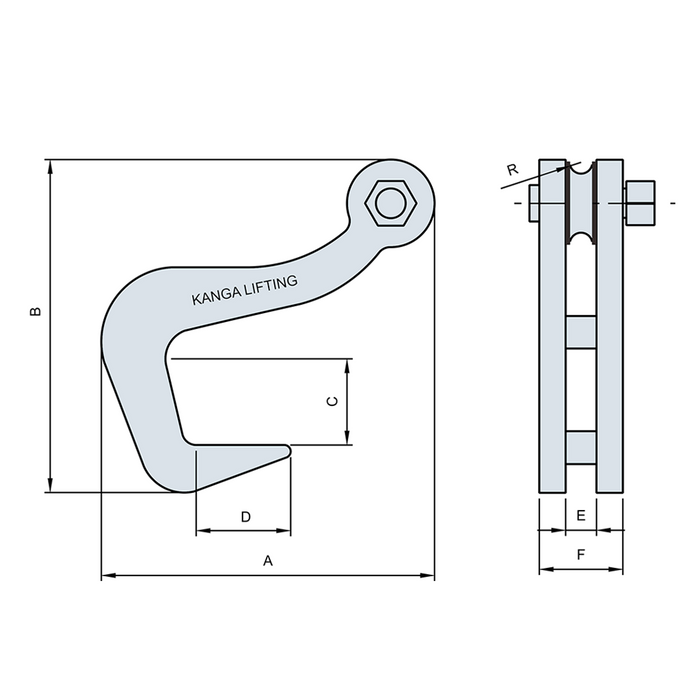 Double Steel Plate Clamp - QS