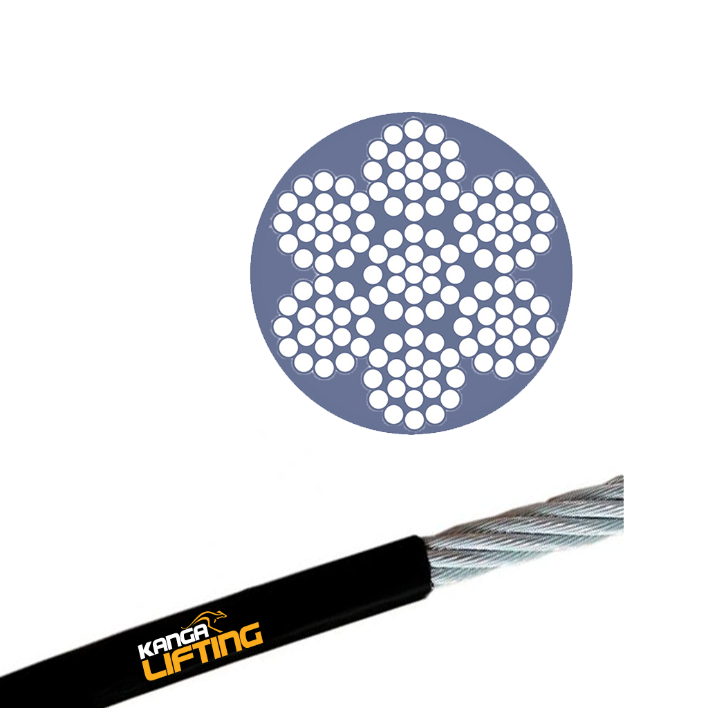 7 x 19 Nylon Wire Rope | Kanga Lifting