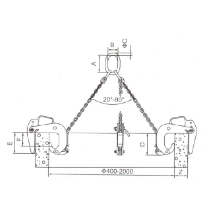concrete-pipe-lifting-clamp-ltc-able-dimensions-wholesale-kanga-lifting