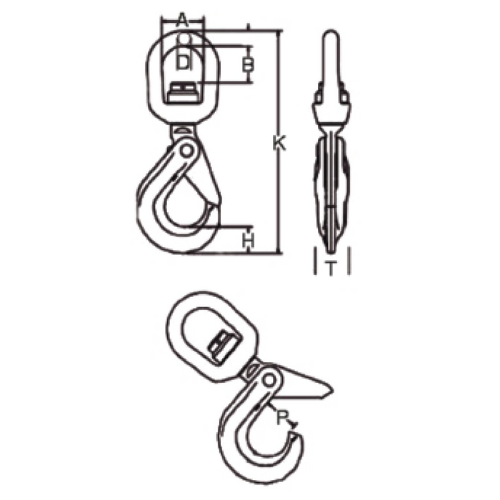 grade-80-eye-swivel-self-locking-hook-with-ball-bearing-able-dimensions-wholesale-kanga-lifting