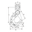 Grade 80 Self Locking Hook Clevis - ABLE