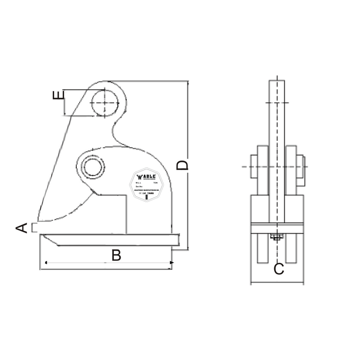 Lateral Plate Clamp - LPC - ABLE