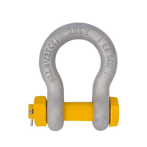 Rated Grade S Safety Pin Bow Shackle - ABLE