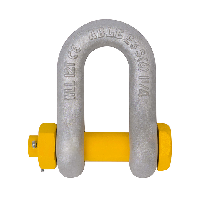 Rated Shackle Grade S Dee Safety Pin - ABLE
